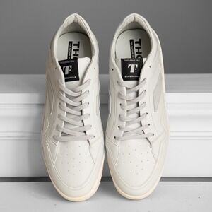 Thousand Fell Mens 11.5 White Eco Friendly Sneakers Minimalist Vegan Sustainable